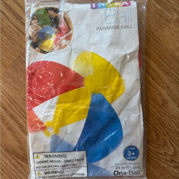 INTEX Paradise Ball- inflatable beach ball - Picture 1 of 5